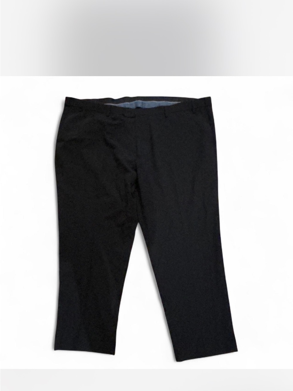 GS Perfect Fit Black Dress Pants Slacks 54x30 Straight Leg Men’s Suit Pants